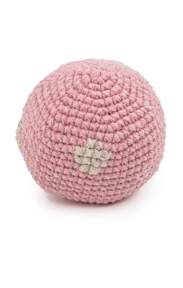 Küçük Top Şeklinde Pudra Örgülü Evcil Hayvan Oyuncağı