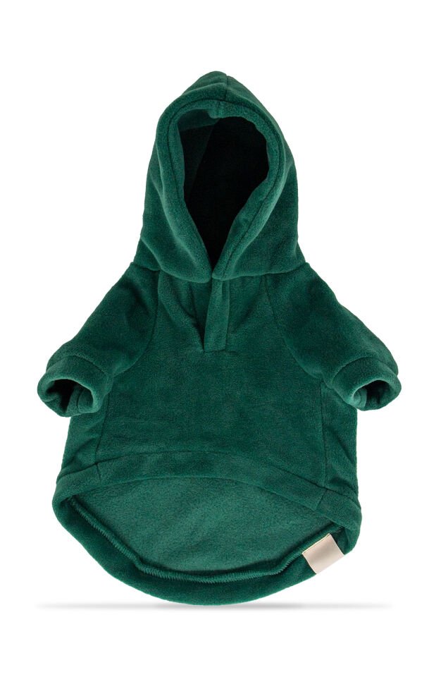 Yeşil Kapşonlu Sweetshirt
