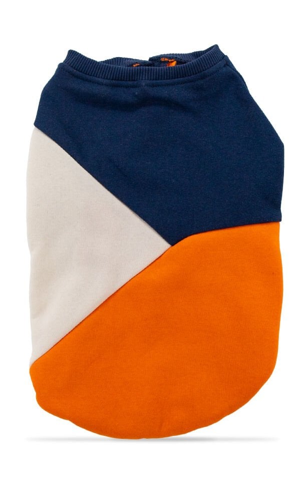 Çok Renkli Kapşonsuz Sweetshirt