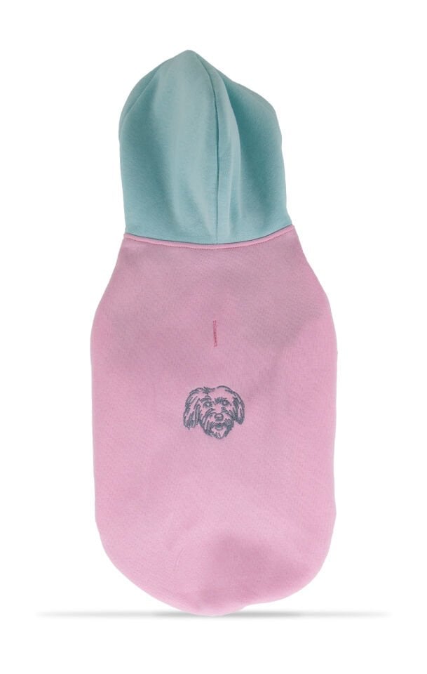 Çok Renkli Kapşonlu Sweetshirt