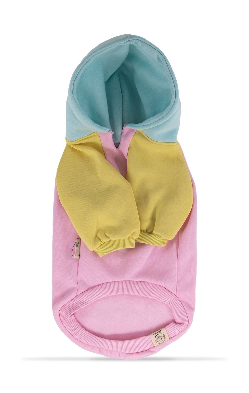 Çok Renkli Kapşonlu Sweetshirt