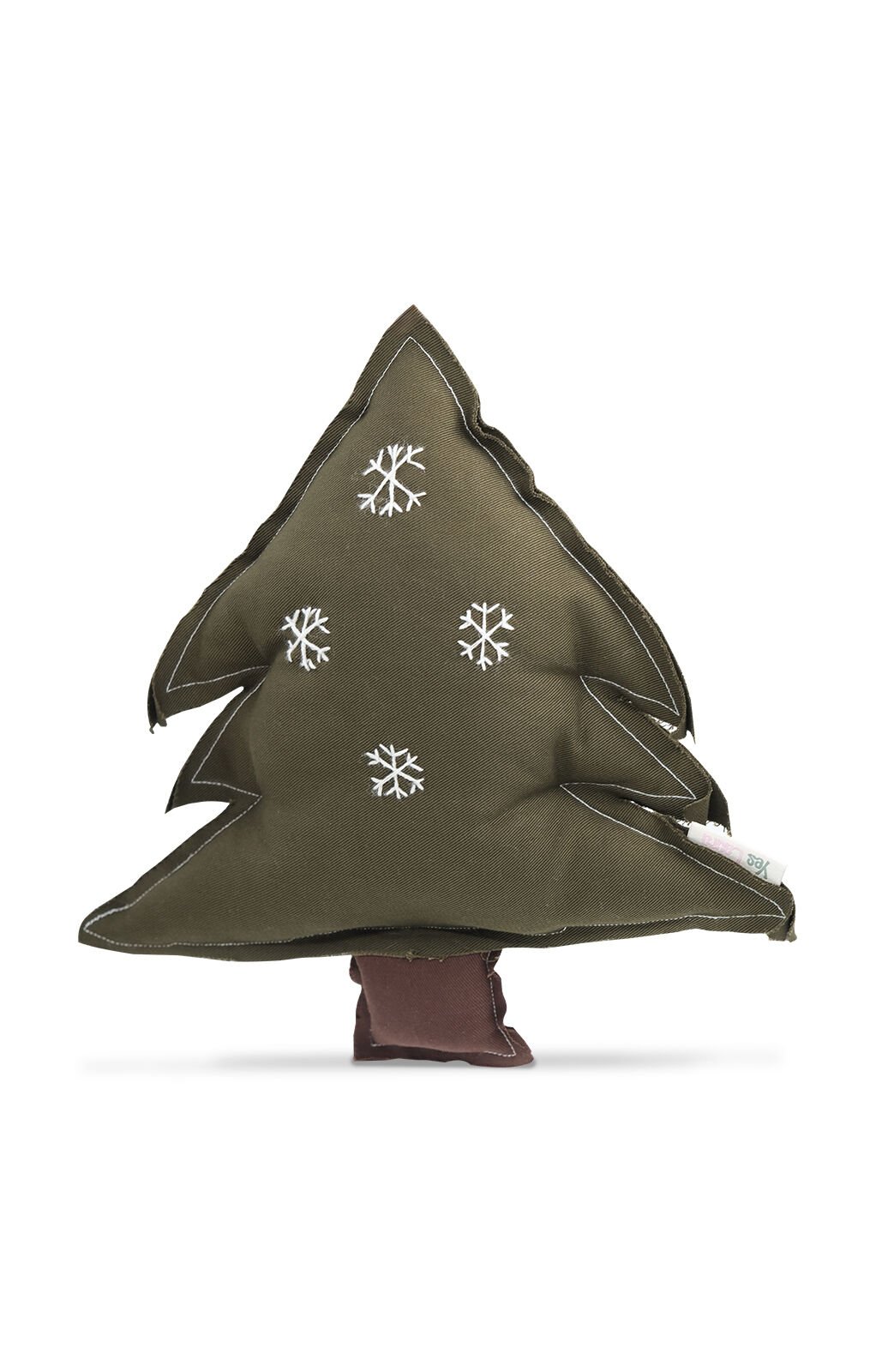 Çam Ağacı Şeklinde Yeşil Kanvas Evcil Hayvan Oyuncağı