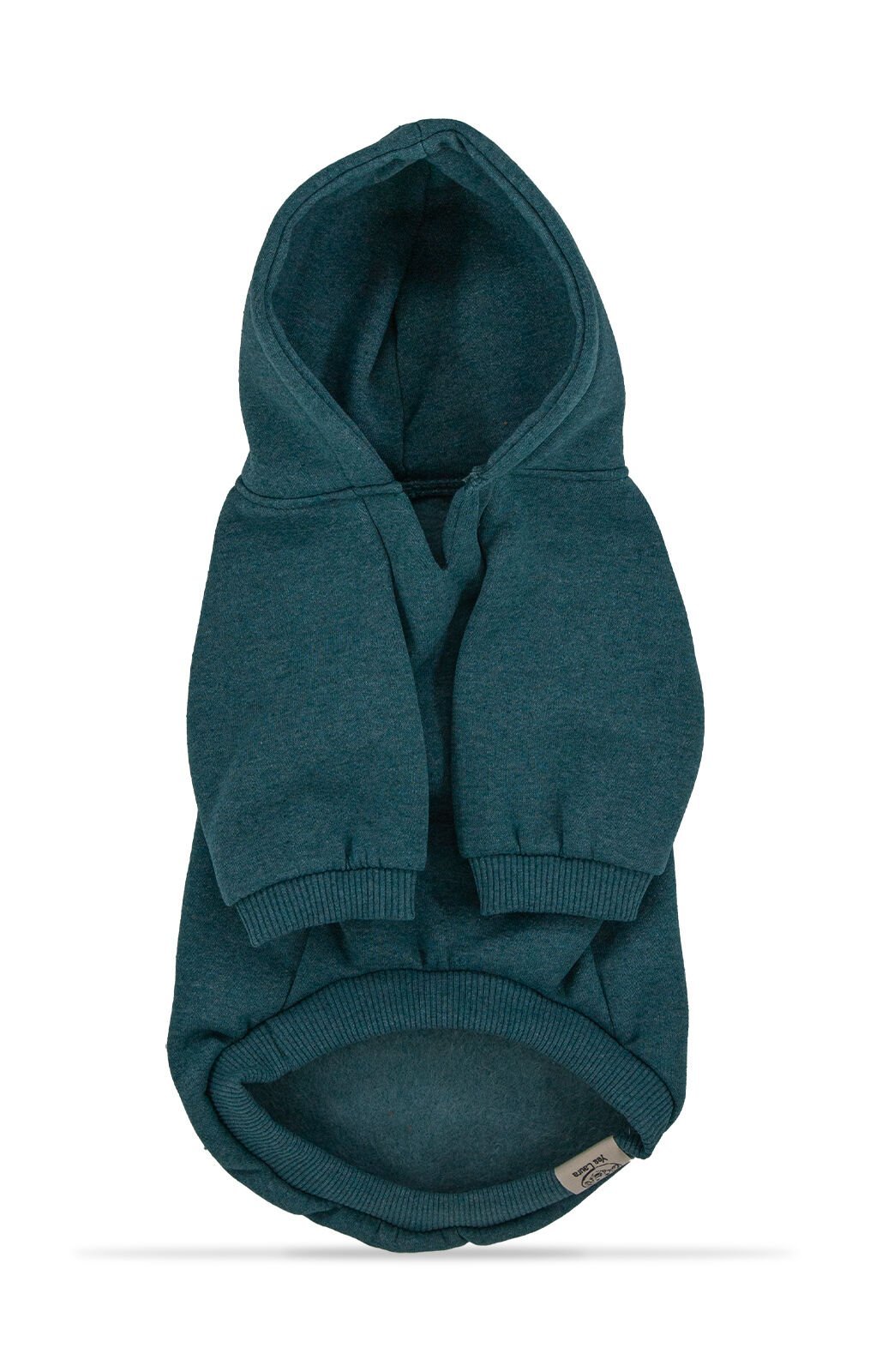 Petrol Yeşili Kapşonlu Sweetshirt