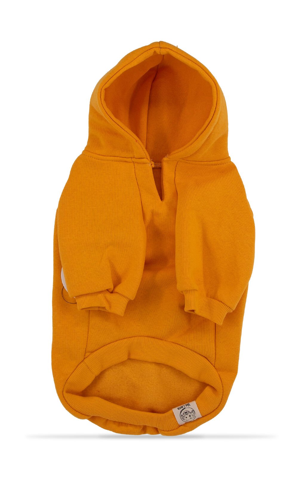 Hardal Sarısı Kapşonlu Sweetshirt