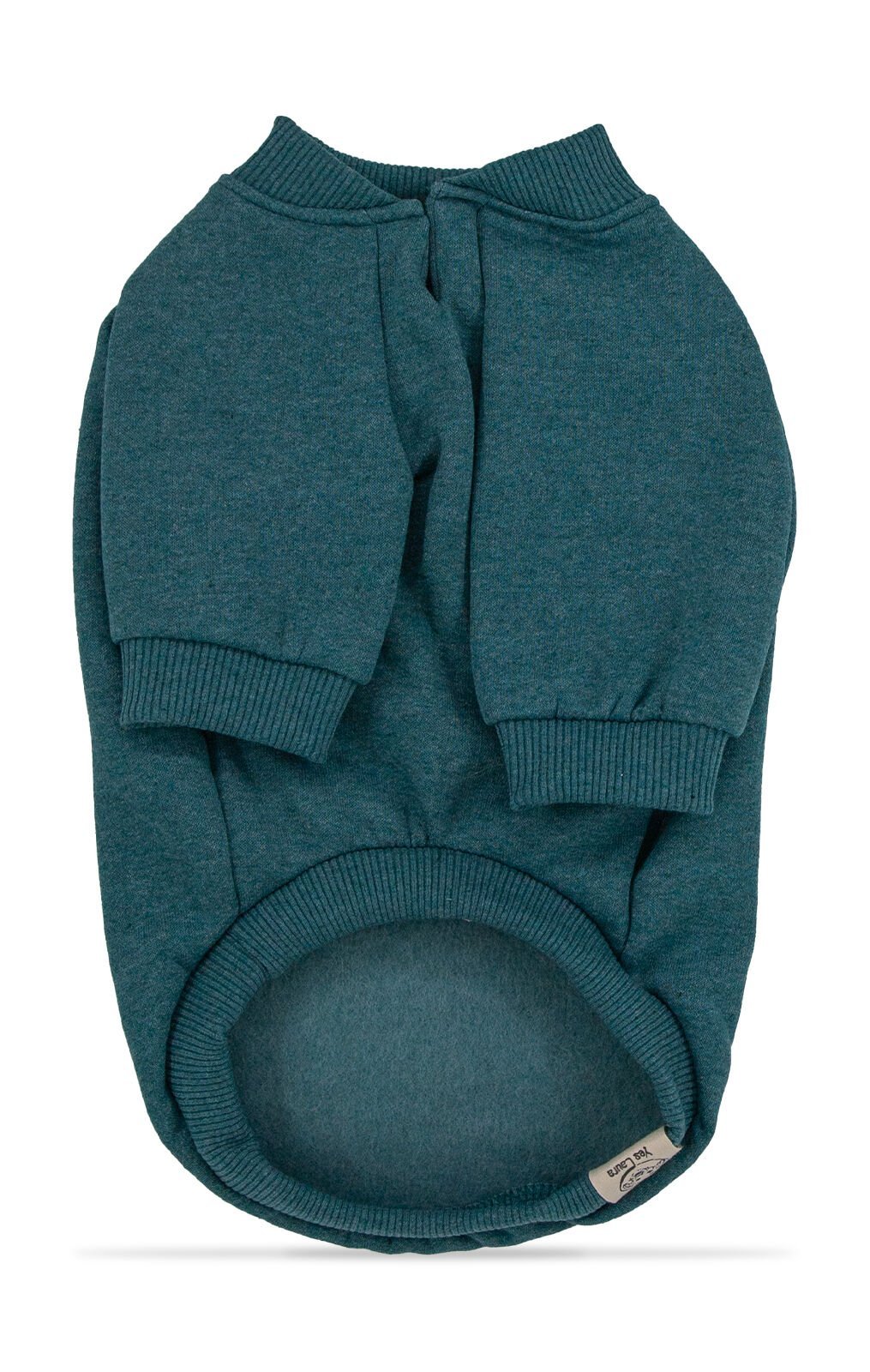 Petrol Yeşili Kapşonsuz Sweetshirt