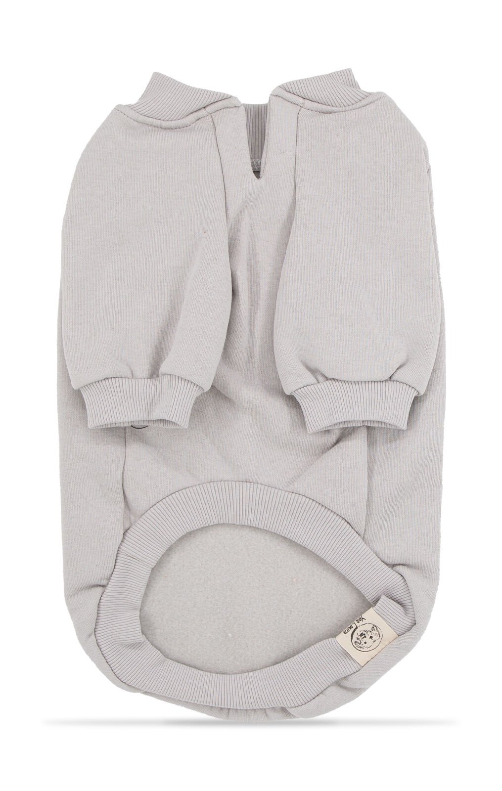 Kül Grisi Kapşonsuz Sweetshirt